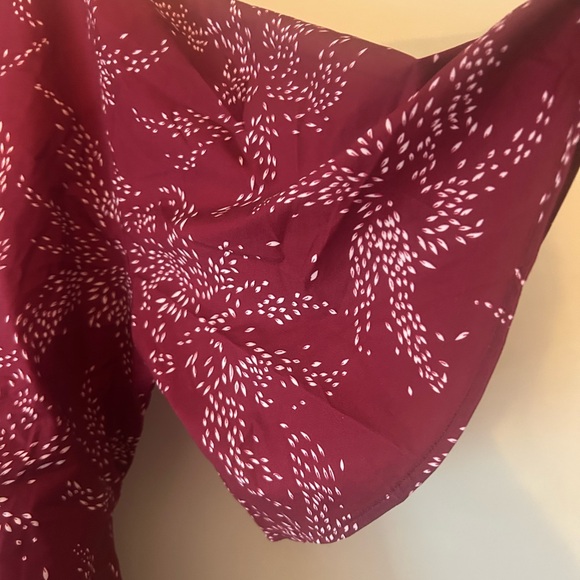 Elegant Maroon Romper - Picture 8 of 11